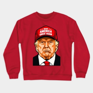 Make America Great Again Trump Crewneck Sweatshirt